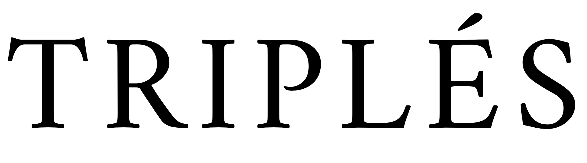 Triples logo